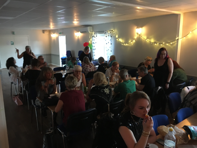 Alla hade med sig fika