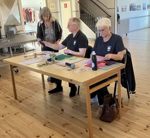 Presidiet på årsmötet bestod av Lennart och Sylvia Presidiet på årsmötet bestod av Lennart och Sylvia