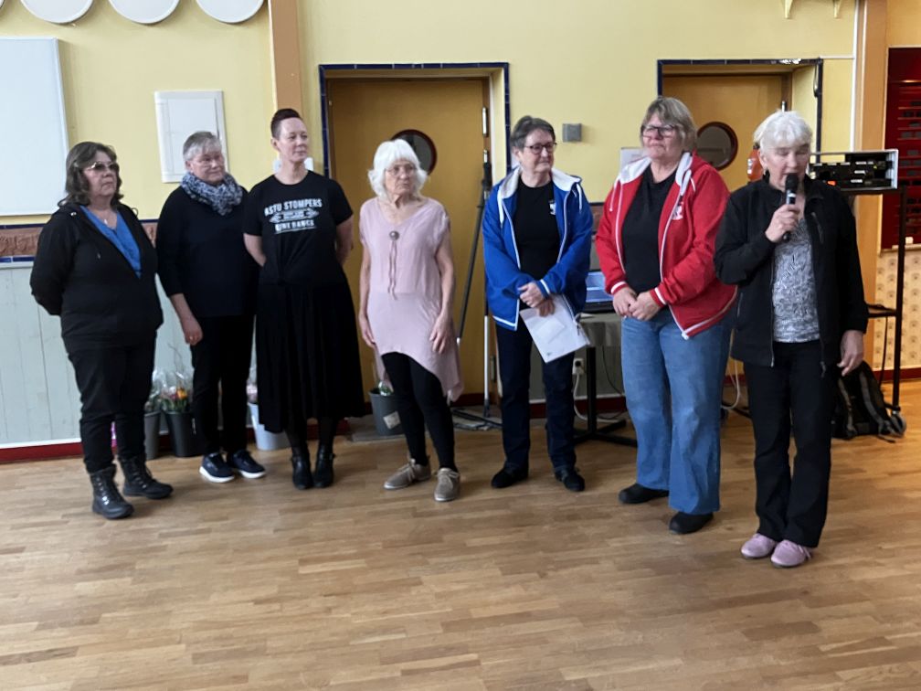 Årsmöte_2026_9 Den nya styrelsen består av Marita, Monica, Anna, Britt, Eva P, Christina och Eva L